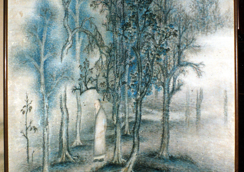 本間二曲屏風修理後の画像