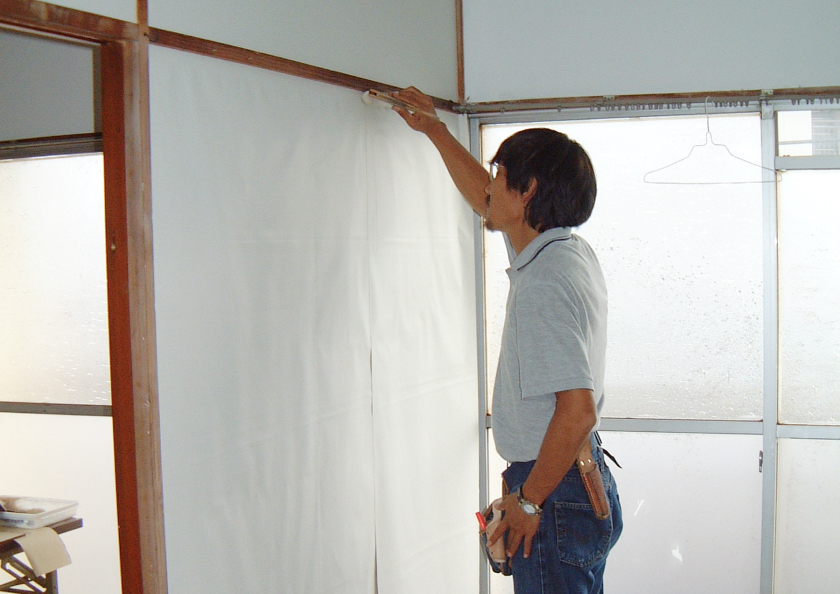 和紙クロスの画像