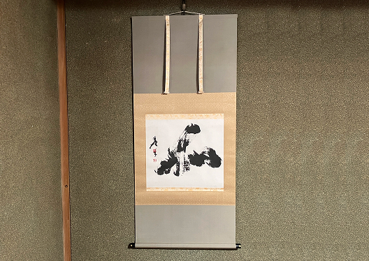 欄間額・黒塗縁