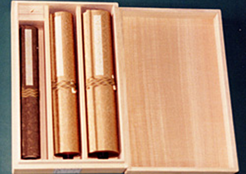 別注三巻収納箱の画像