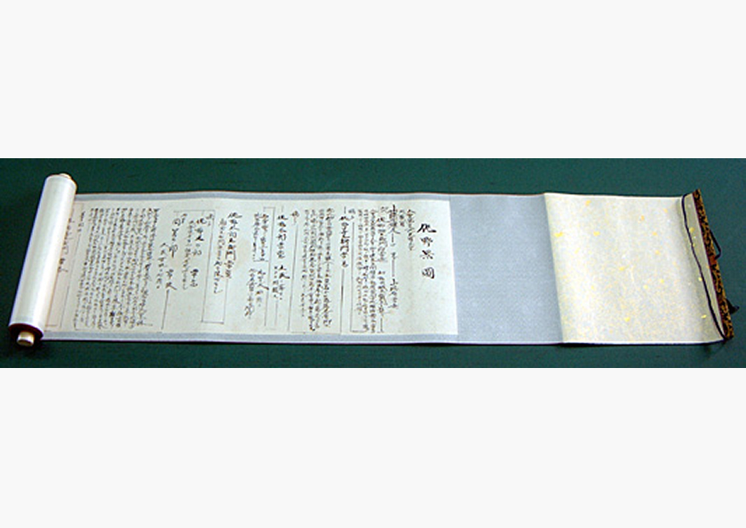 家系図巻物の画像