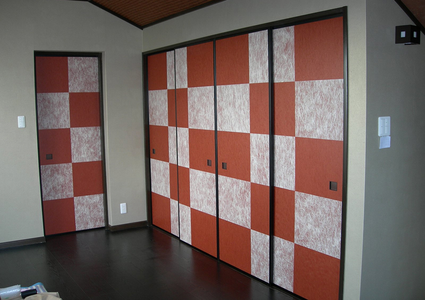 モダン市松の画像