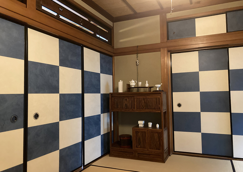 市松模様の画像