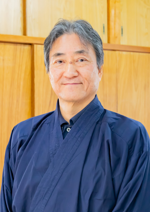 店主 表具師 八上 幸正の写真