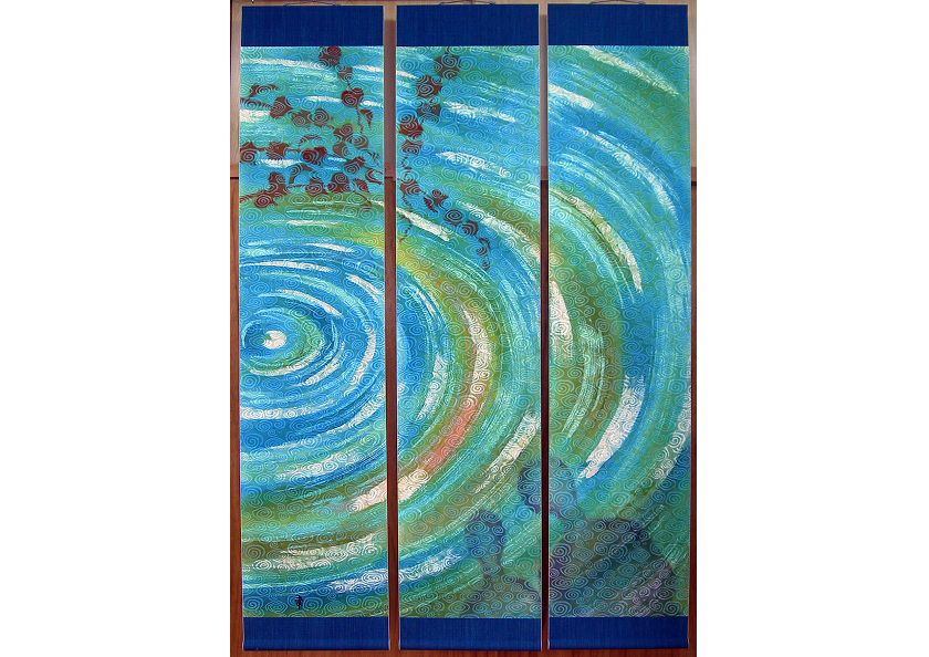 三幅対タペストリーの画像