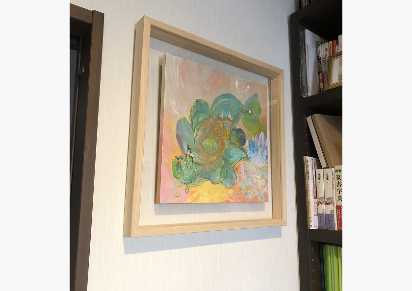 スケルトン額の画像