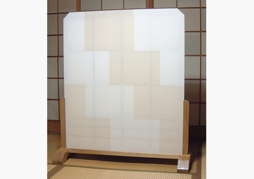 角切り衝立の画像