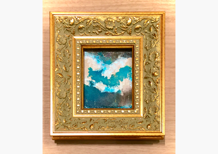 油縁ミニ額の画像